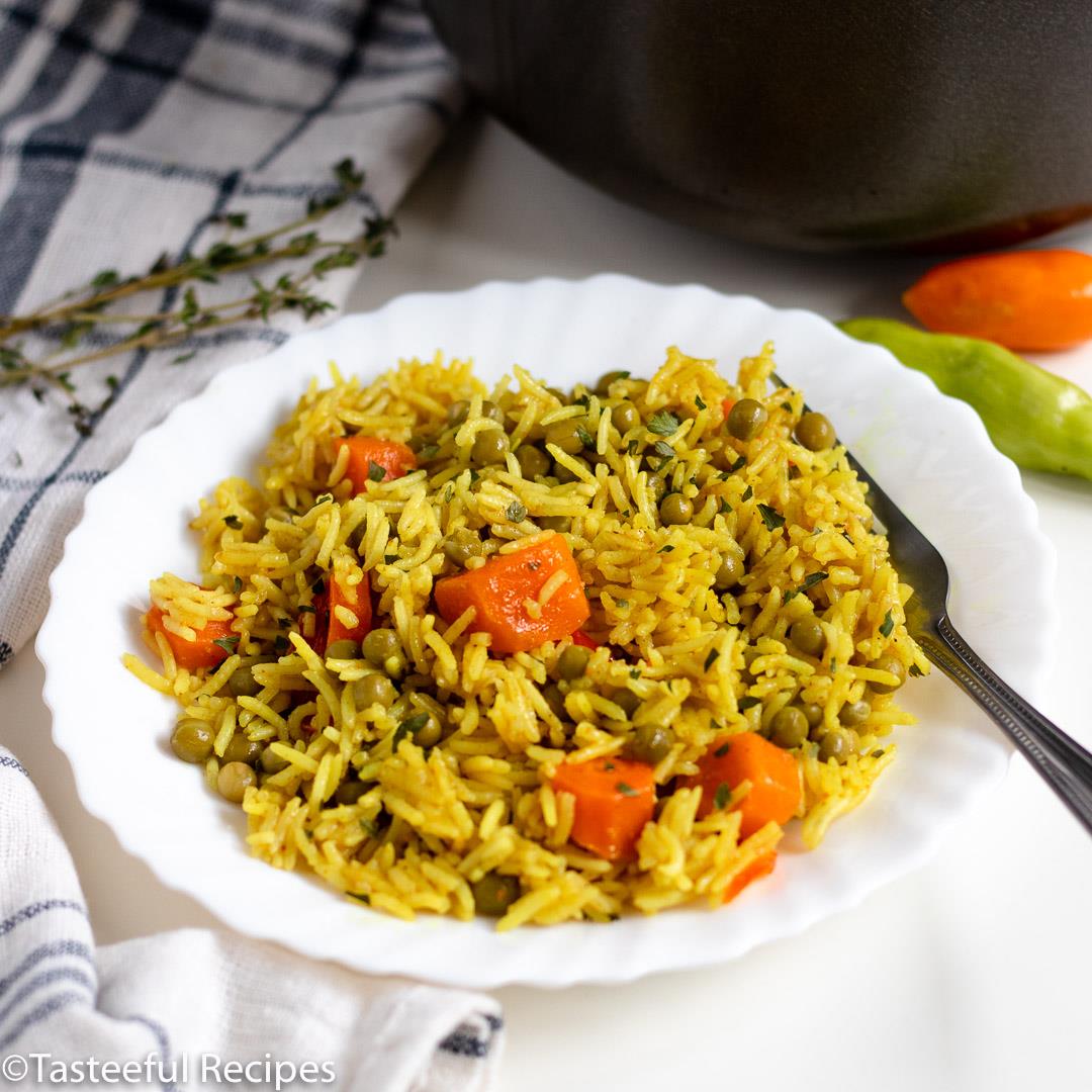Caribbean Curry Seasoned Rice
