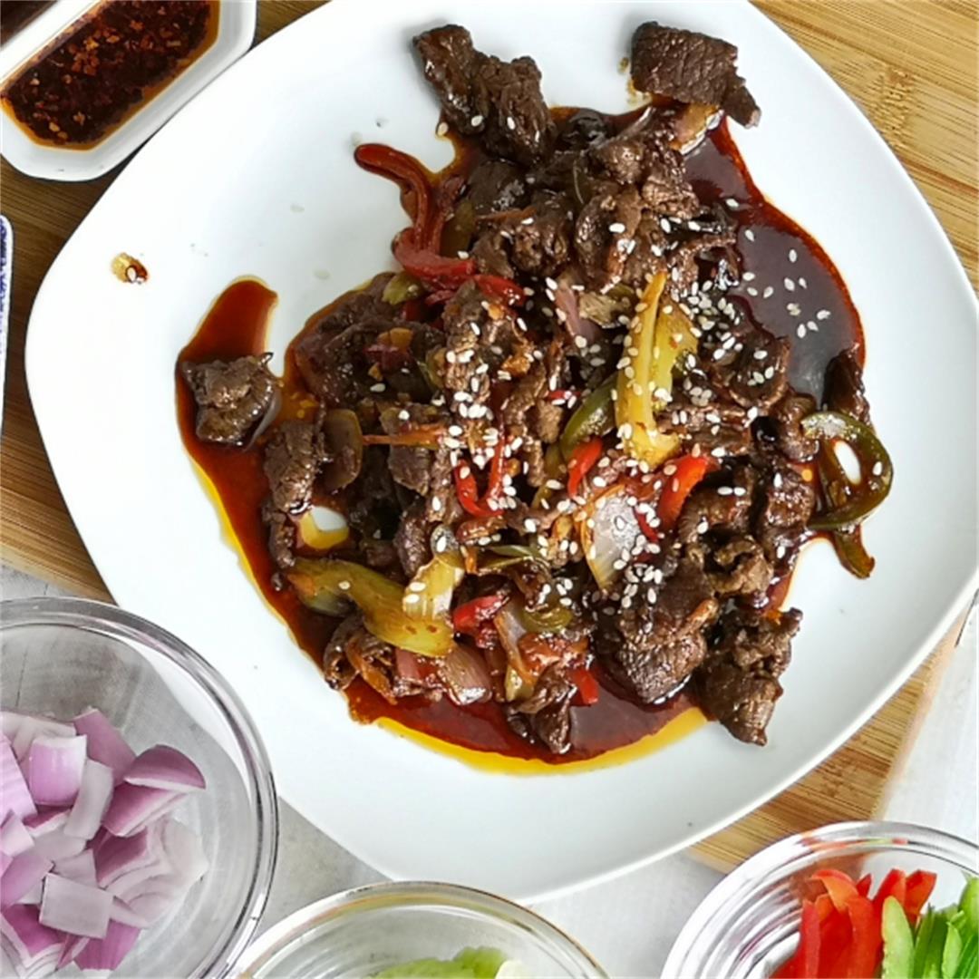 Szechuan beef stir fry – How to make in four easy steps