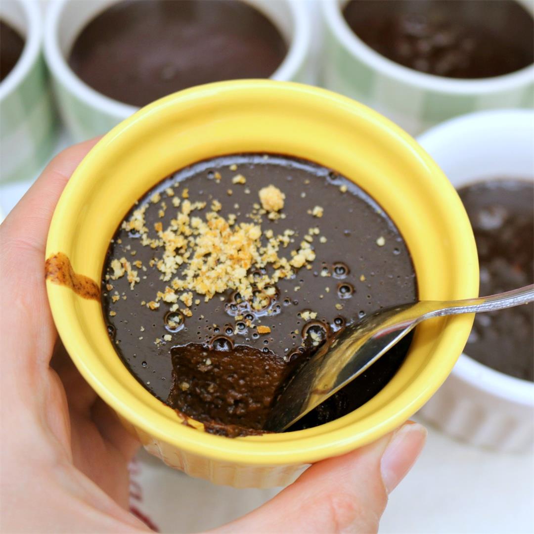 Chocolate Hazelnut Pots de Creme-Tasty Yum