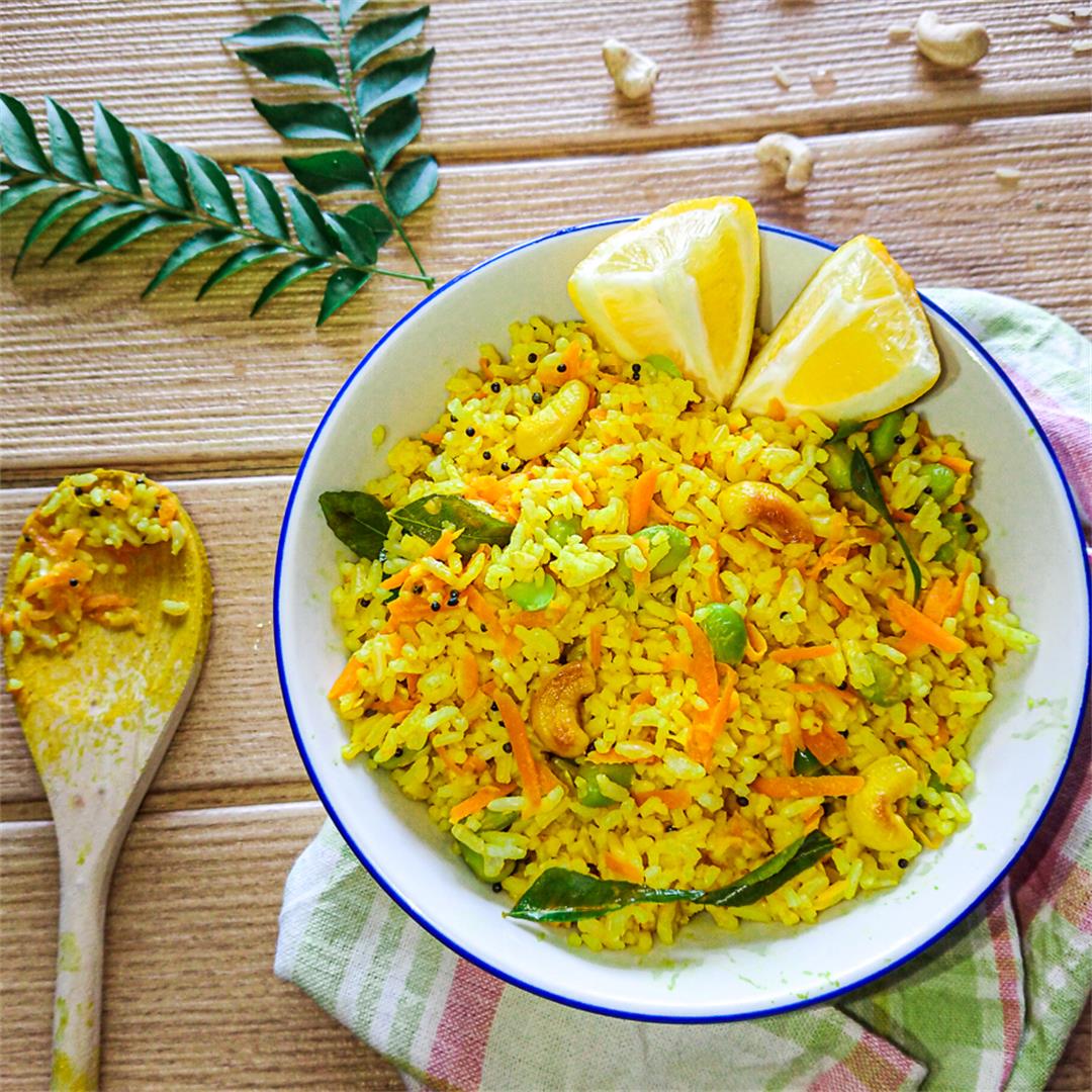Lemon Rice Recipe With Brown Rice