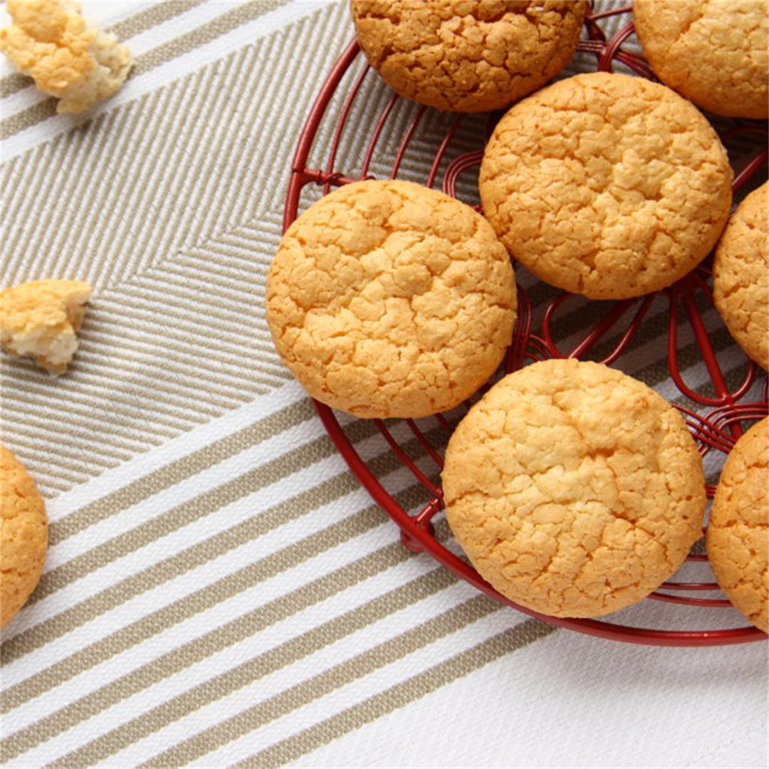 Eggless Coconut and Cashew Cookies