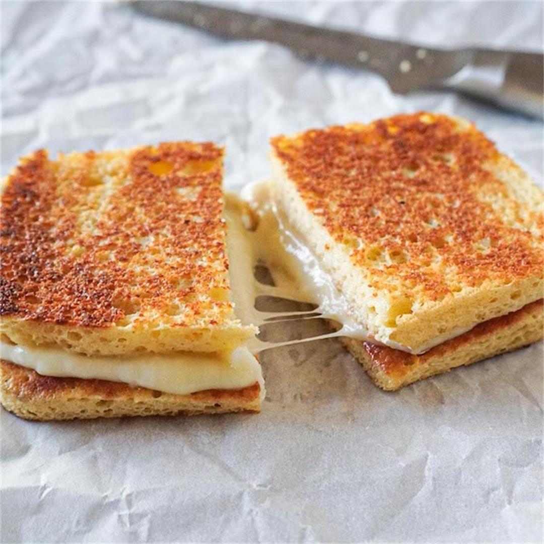 Keto grilled cheese