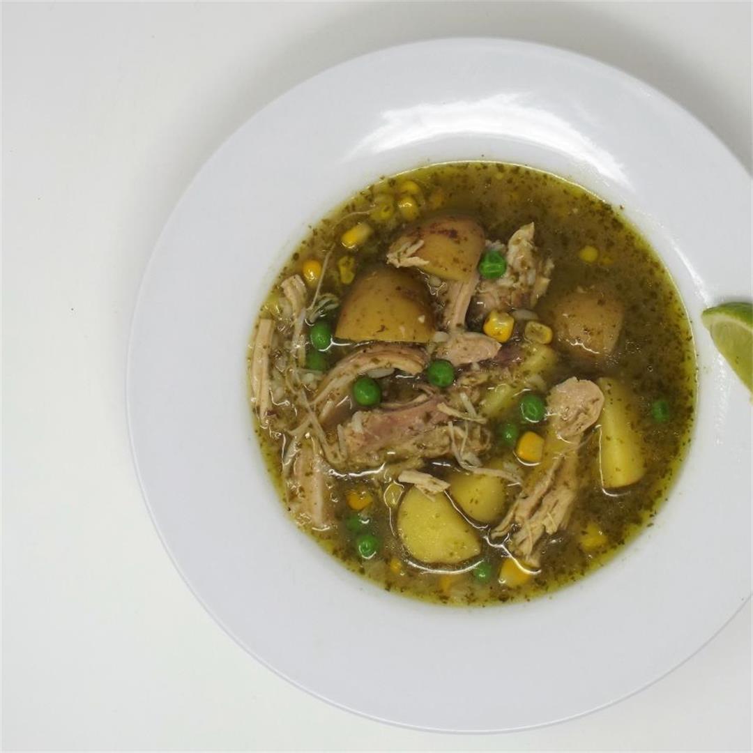 Aguadito de Pollo (Peruvian Chicken Soup)