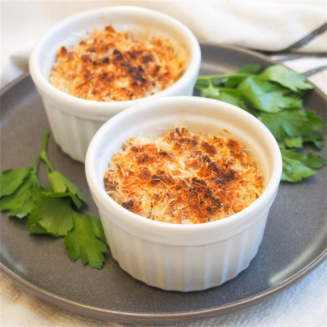 Coquille St Jacques (scallop gratin)