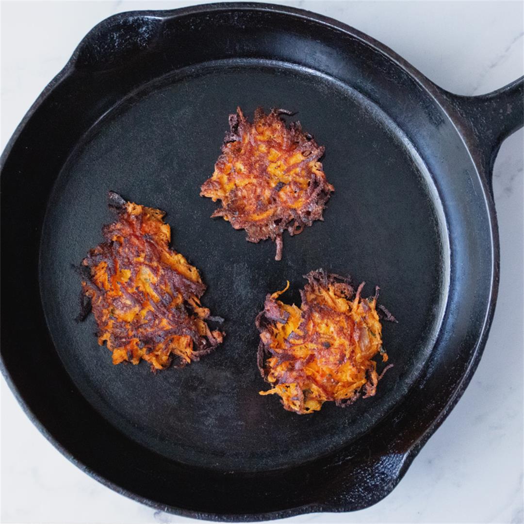 Savory Carrot Fritters