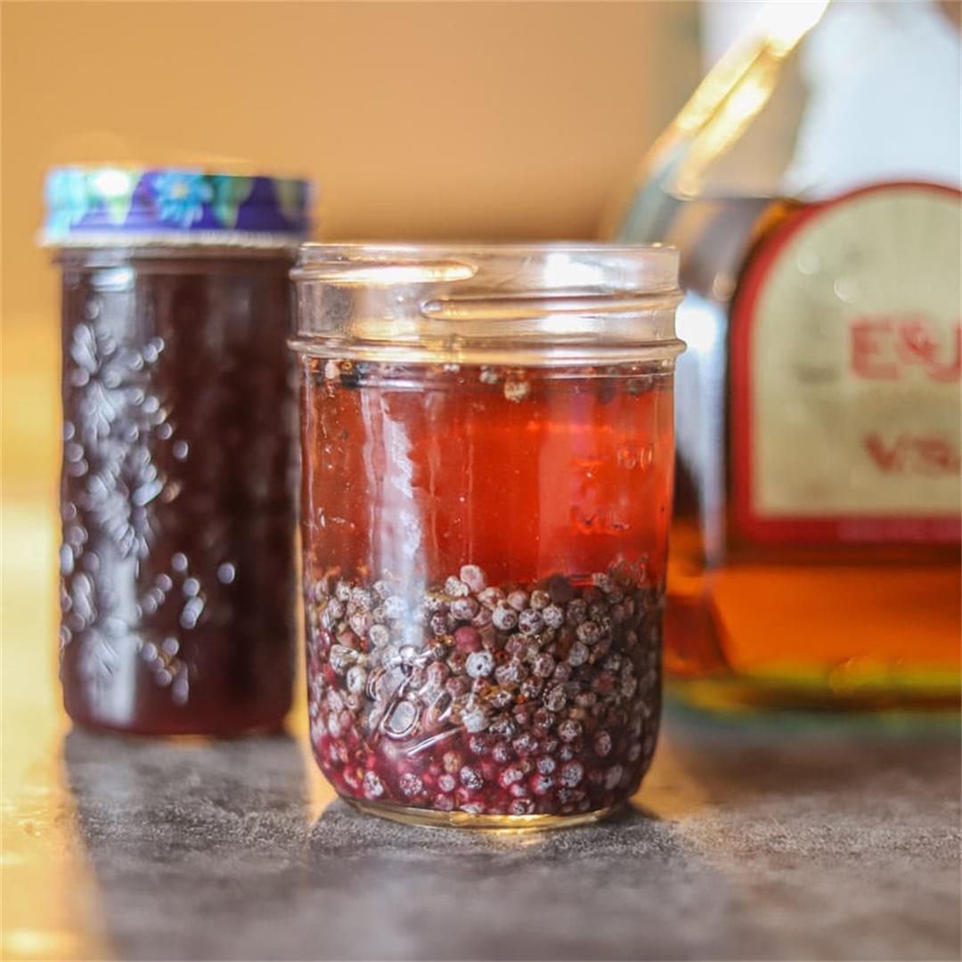 Elderberry Syrup for Colds and Flu