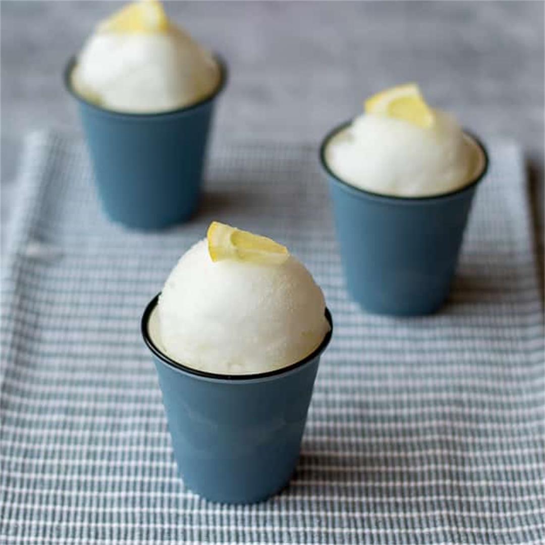 Thermomix Gin & Tonic Sorbet
