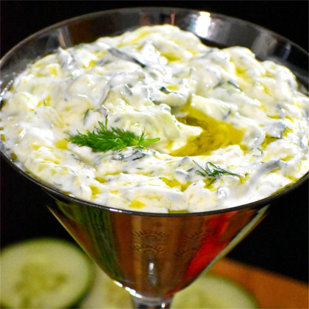 Greek Cucumber Yogurt Sauce
