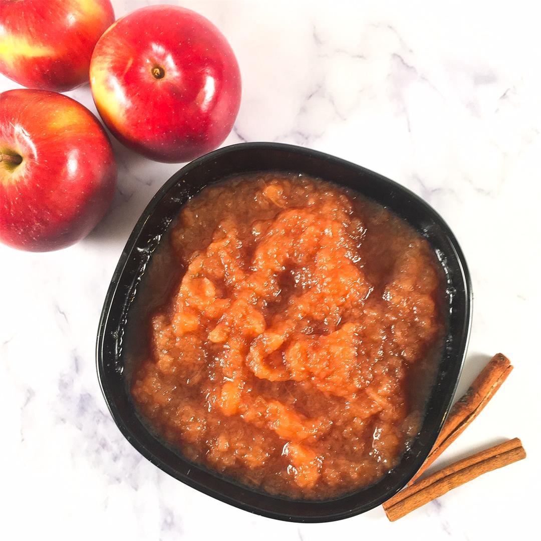 Slow Cooker Applesauce Recipe – No Sugar Added!