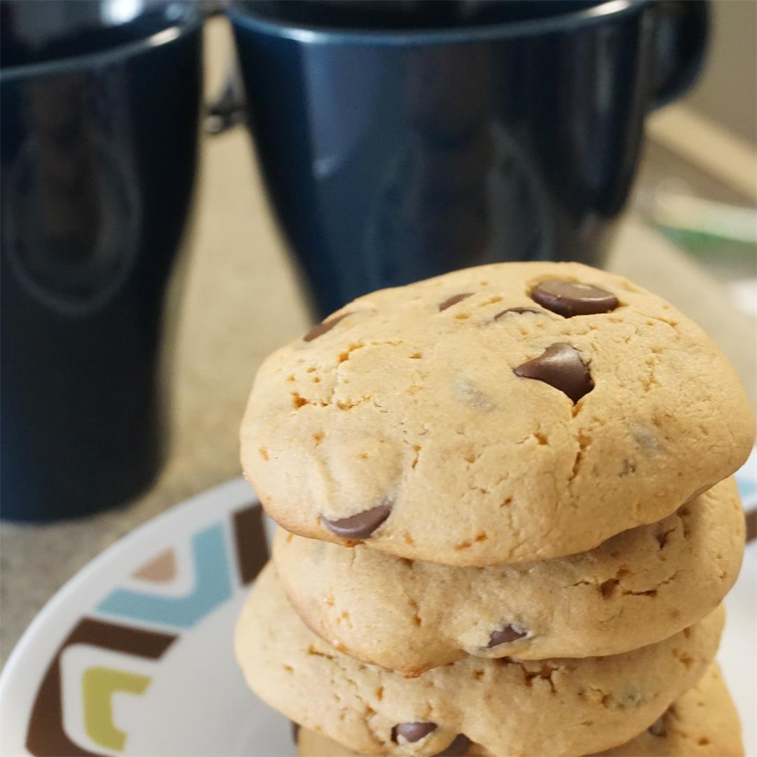 Classic Chocolate Chip Cookies - With Whole Wheat Flour