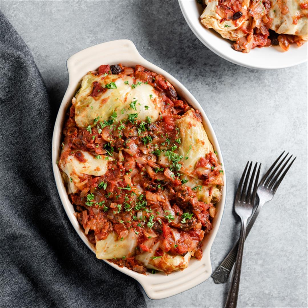 Whole30 Low Carb Cabbage Rolls