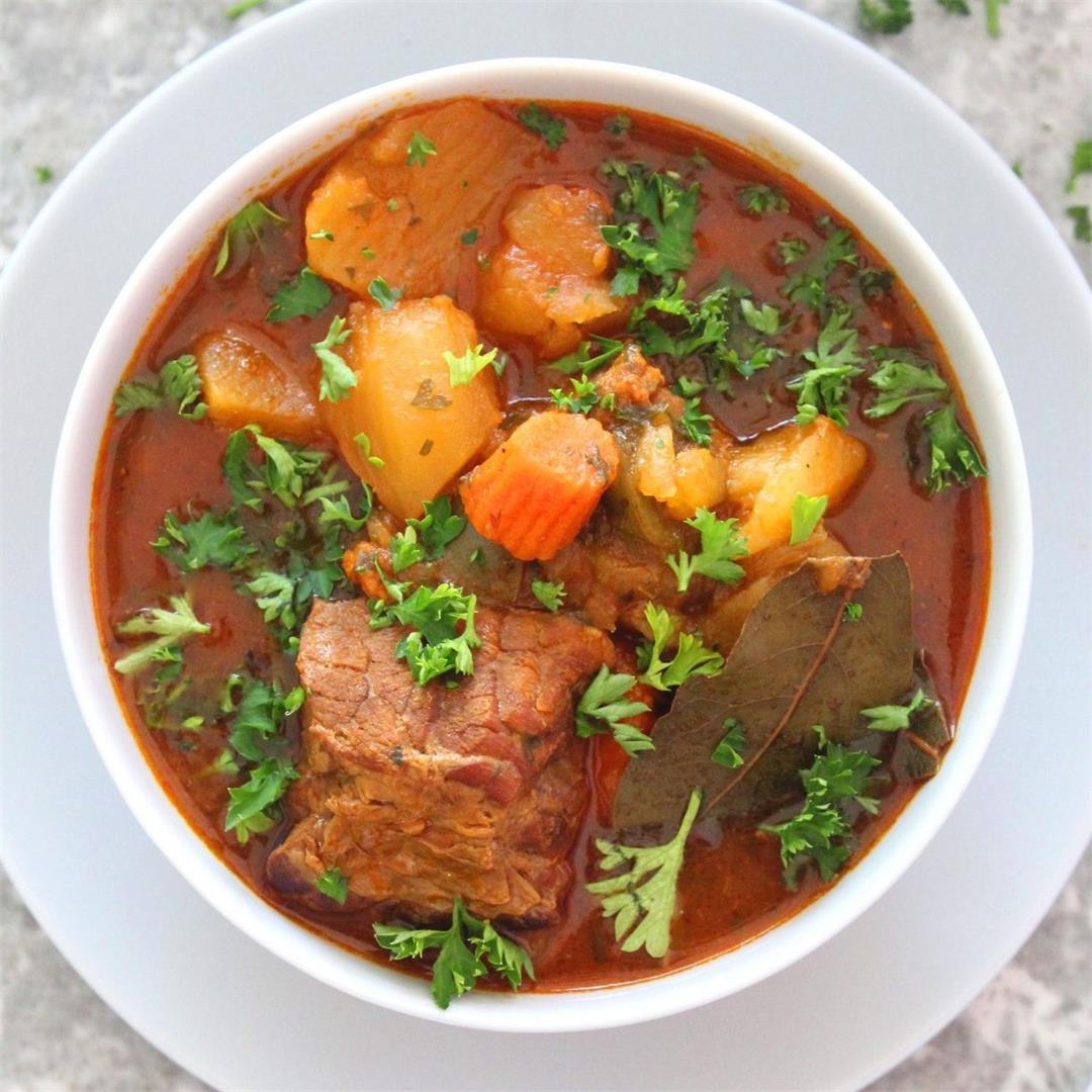 Instant Pot Meat and Potatoes Stew