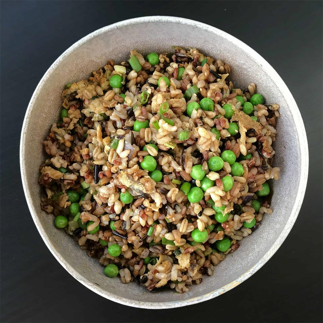15-Minute Fried Rice with Peas