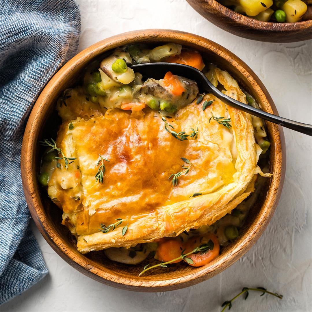 Veggie Pot Pie with Fennel and Potatoes