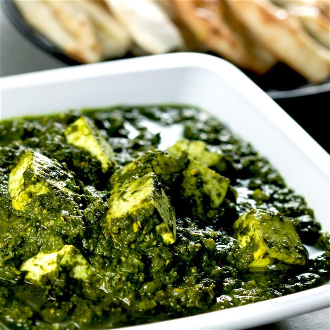 Palak Paneer (Indian Spinach Curry)