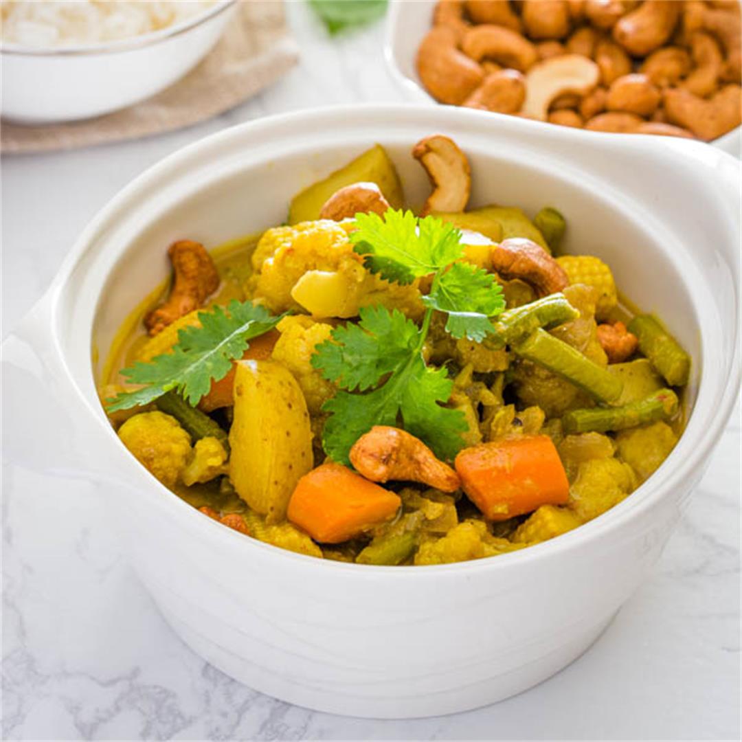 Vegetarian Thai Yellow Curry