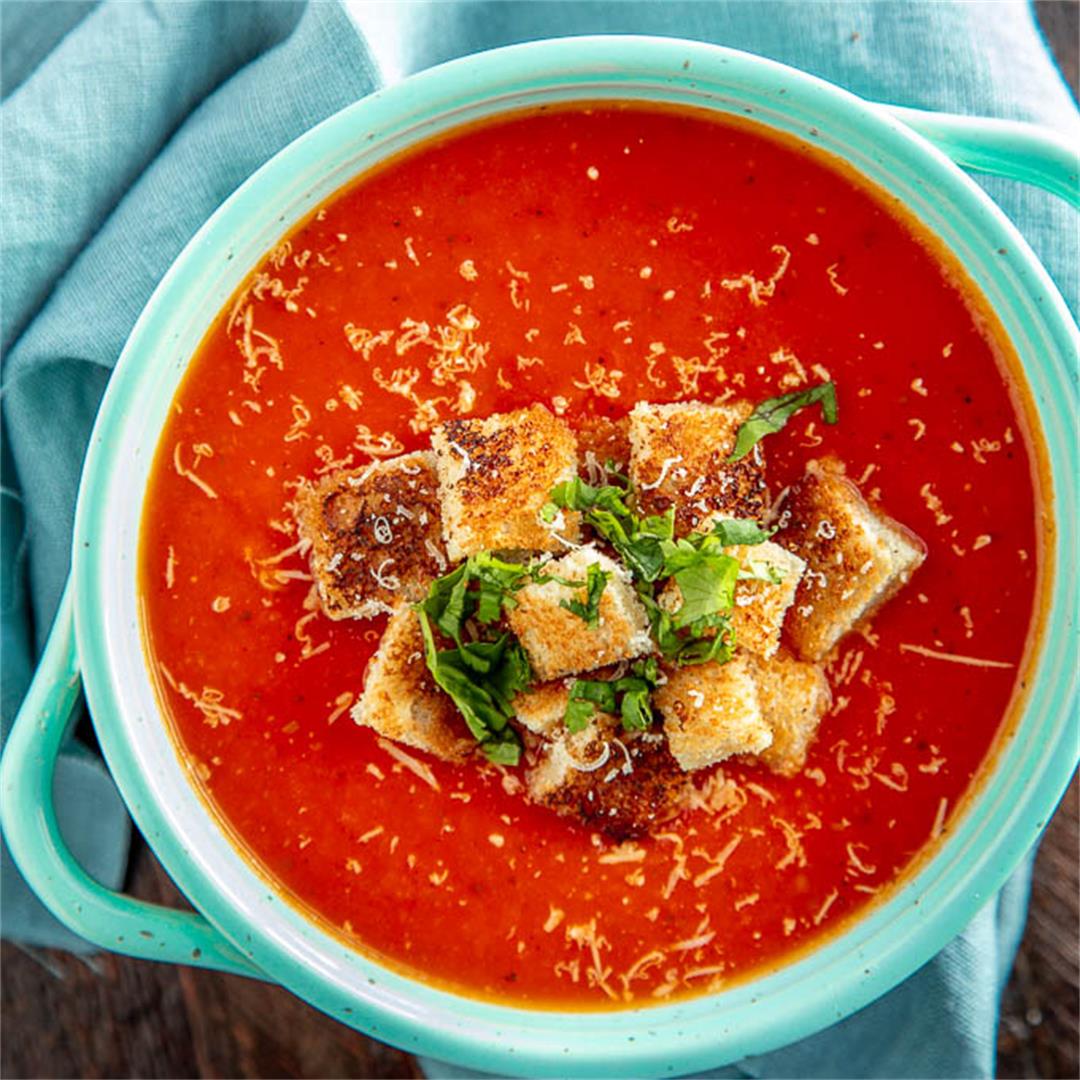 Easy Homemade Tomato Soup Recipe
