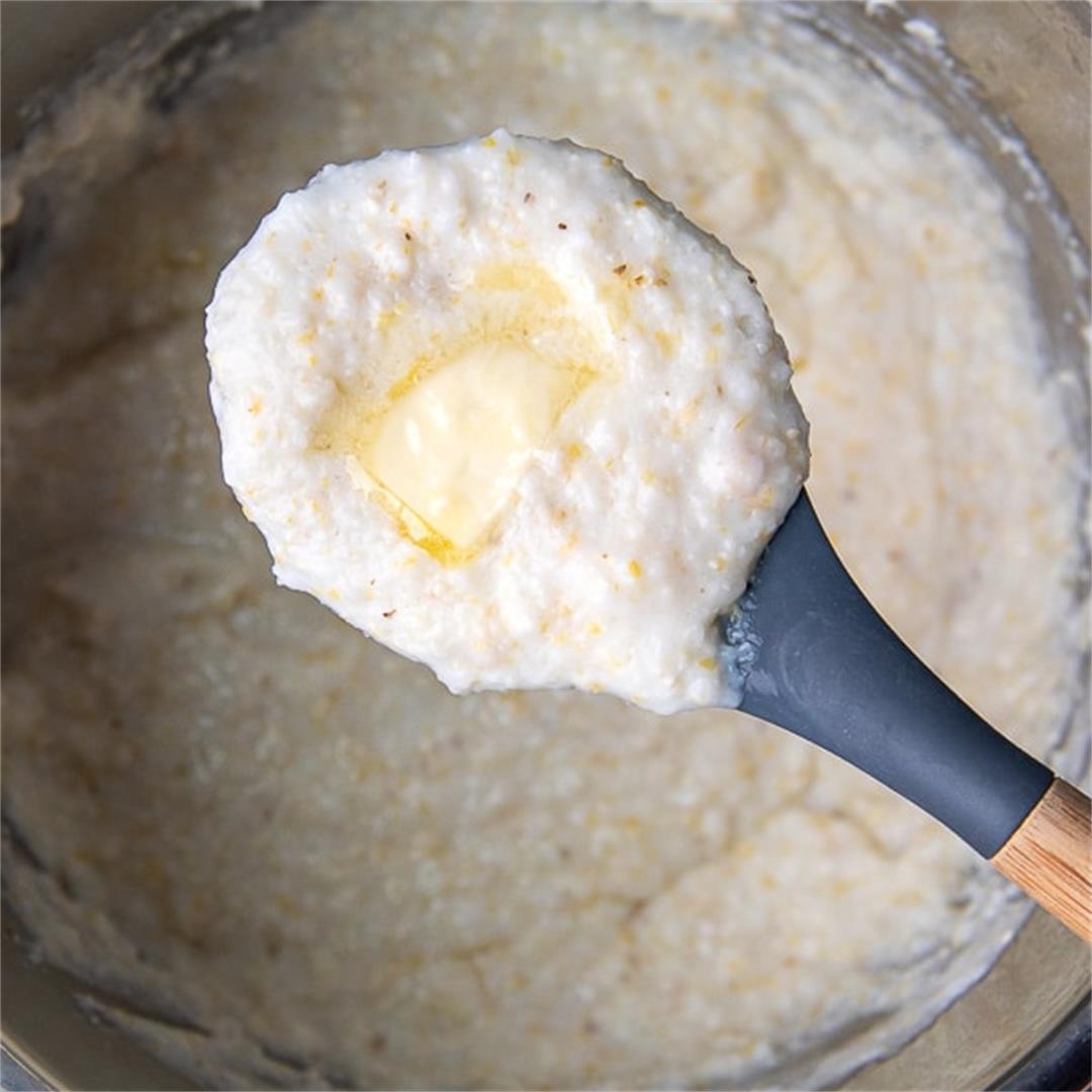 Easy, Creamy Instant Pot Grits