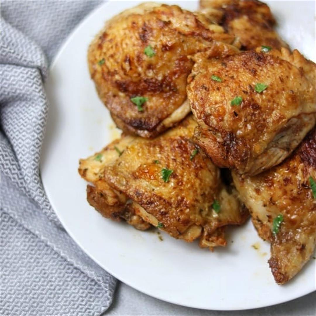 Instant Pot Chicken Thighs Recipe (From Fresh or Frozen)