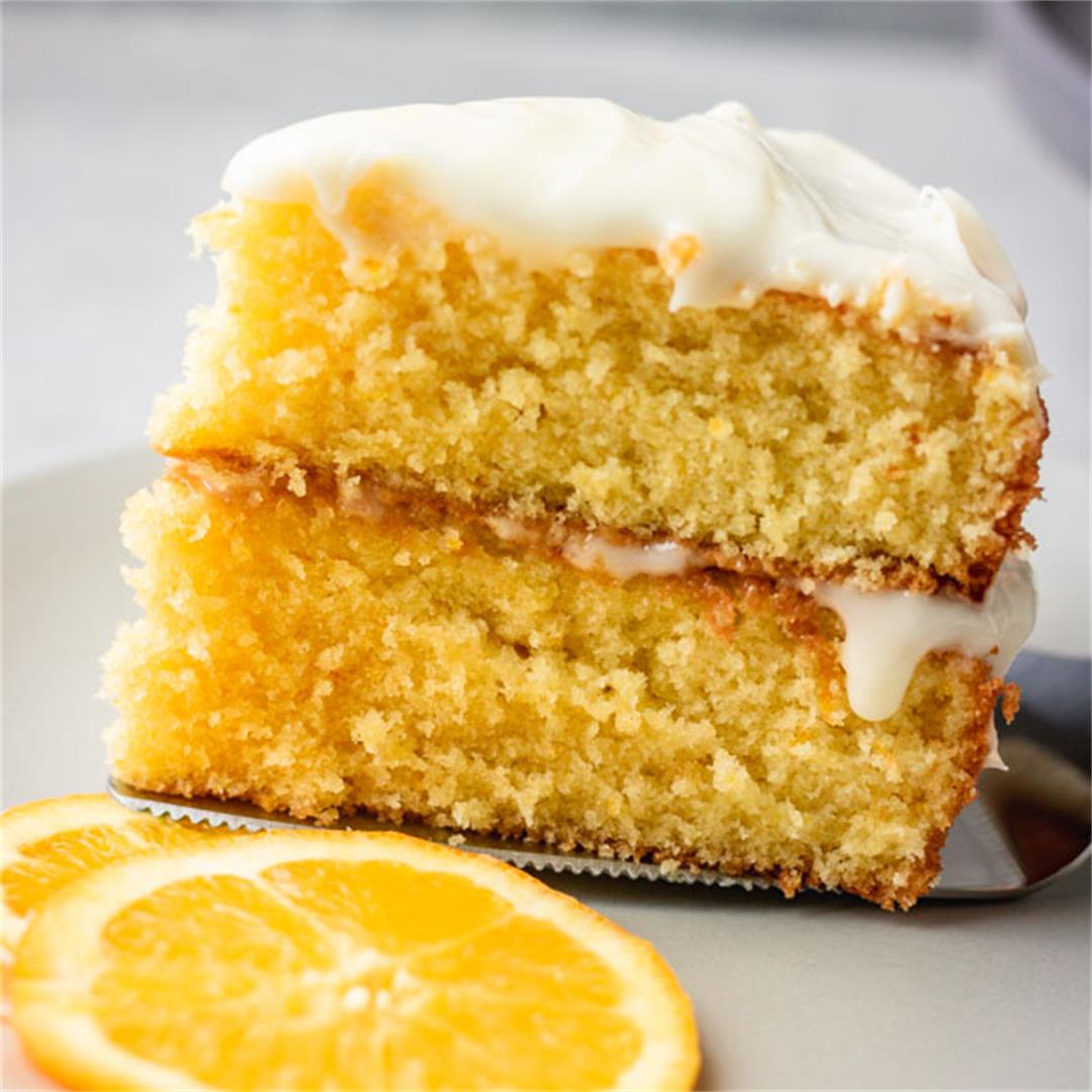 Easy Orange Cake Recipe