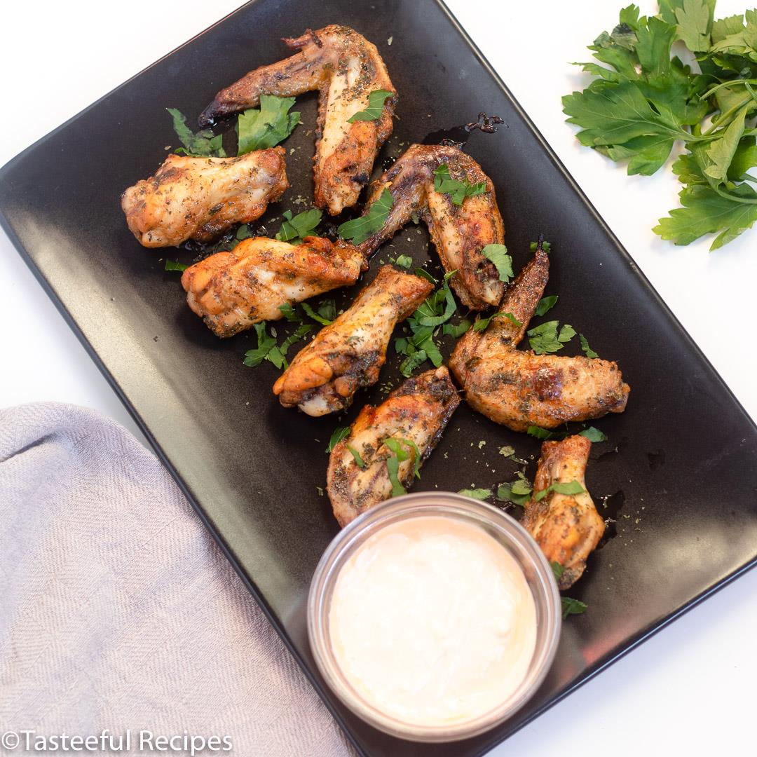 Spicy Cilantro Lime Wings