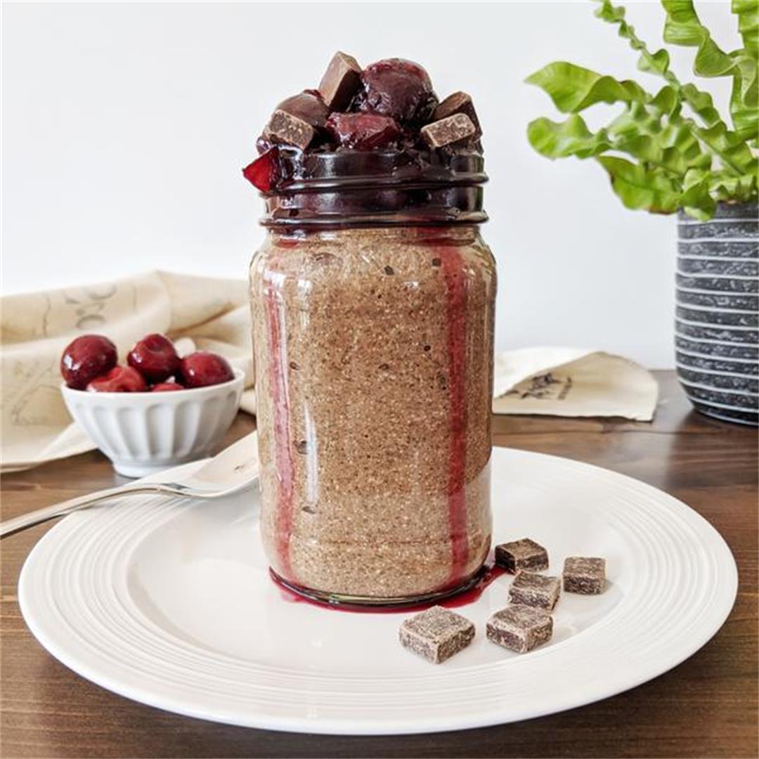 Black Forest Chia Pudding