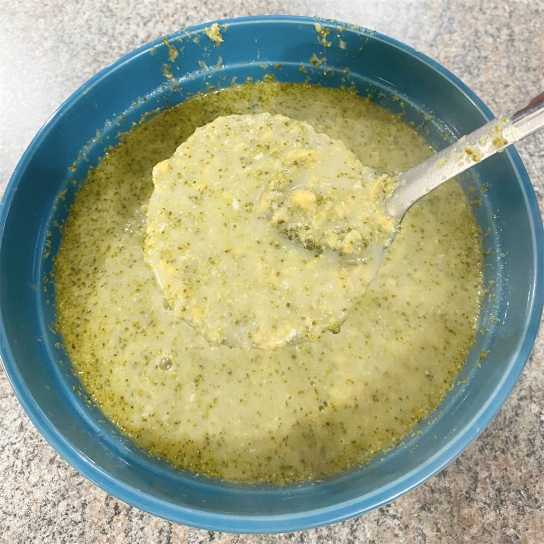 Slow-Cooker Broccoli and Cheese Soup