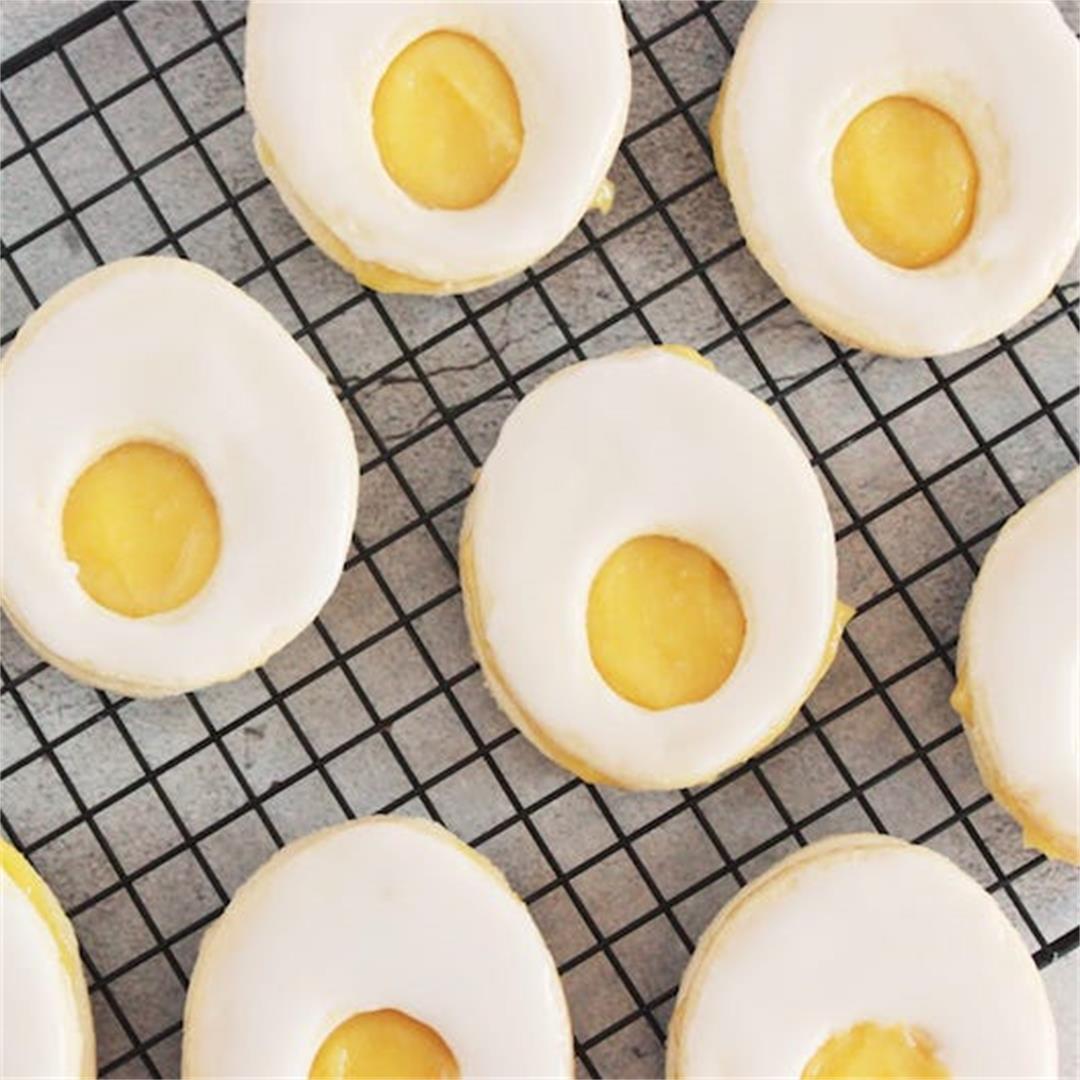 Lemon Easter-Egg Cookies