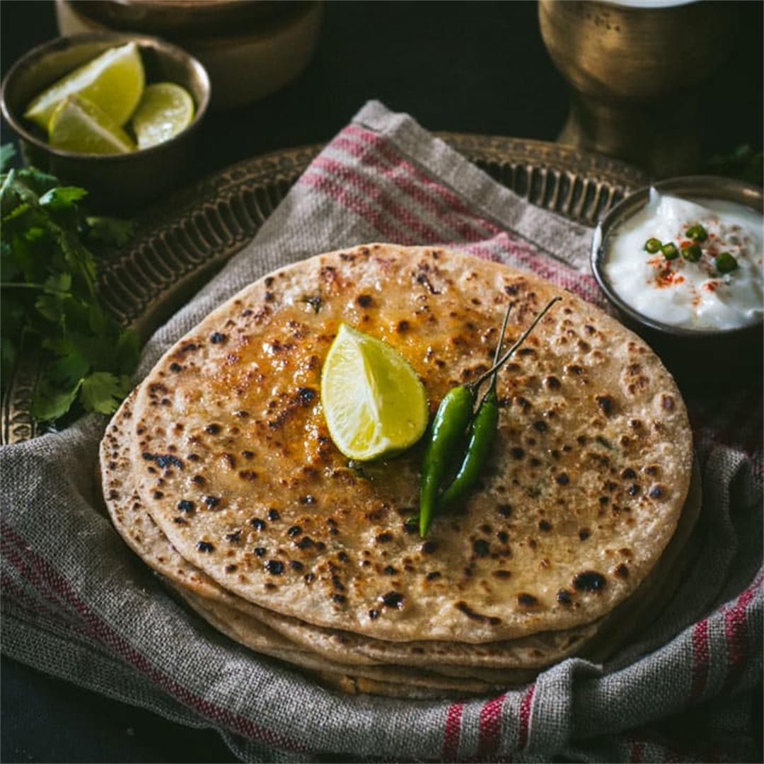 Delicious and filling Paneer Paratha