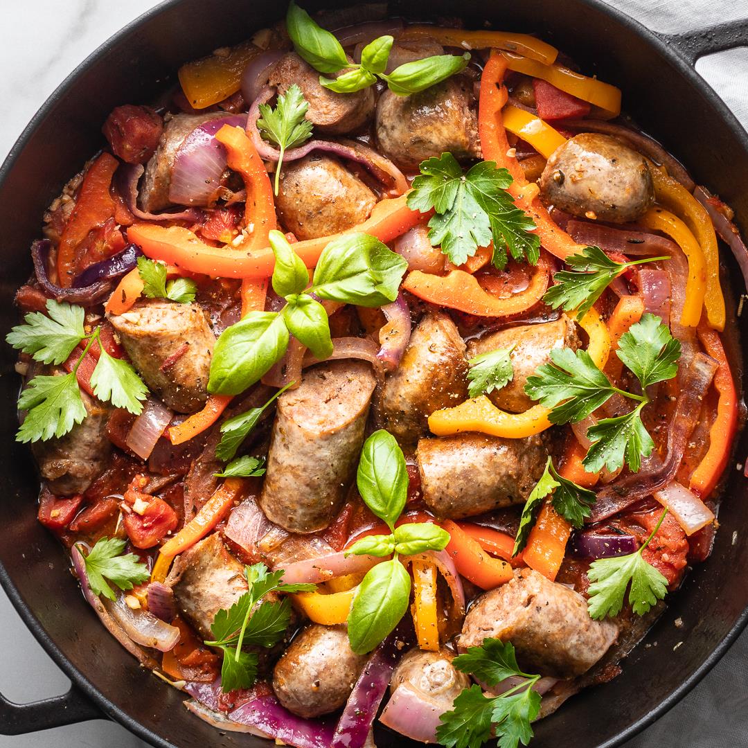 Italian Sausage with Peppers and Onions