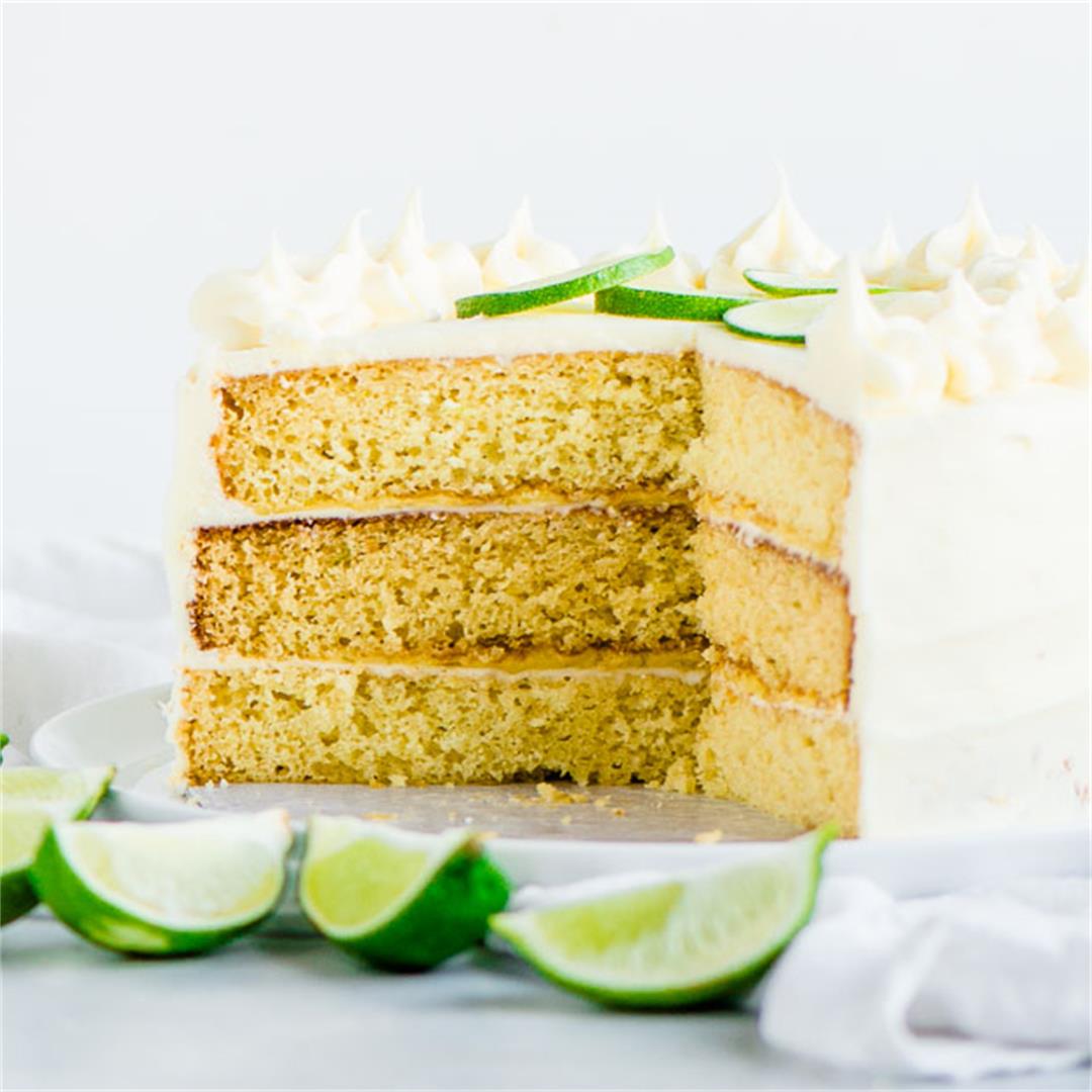 Lime Cake (from scratch!)