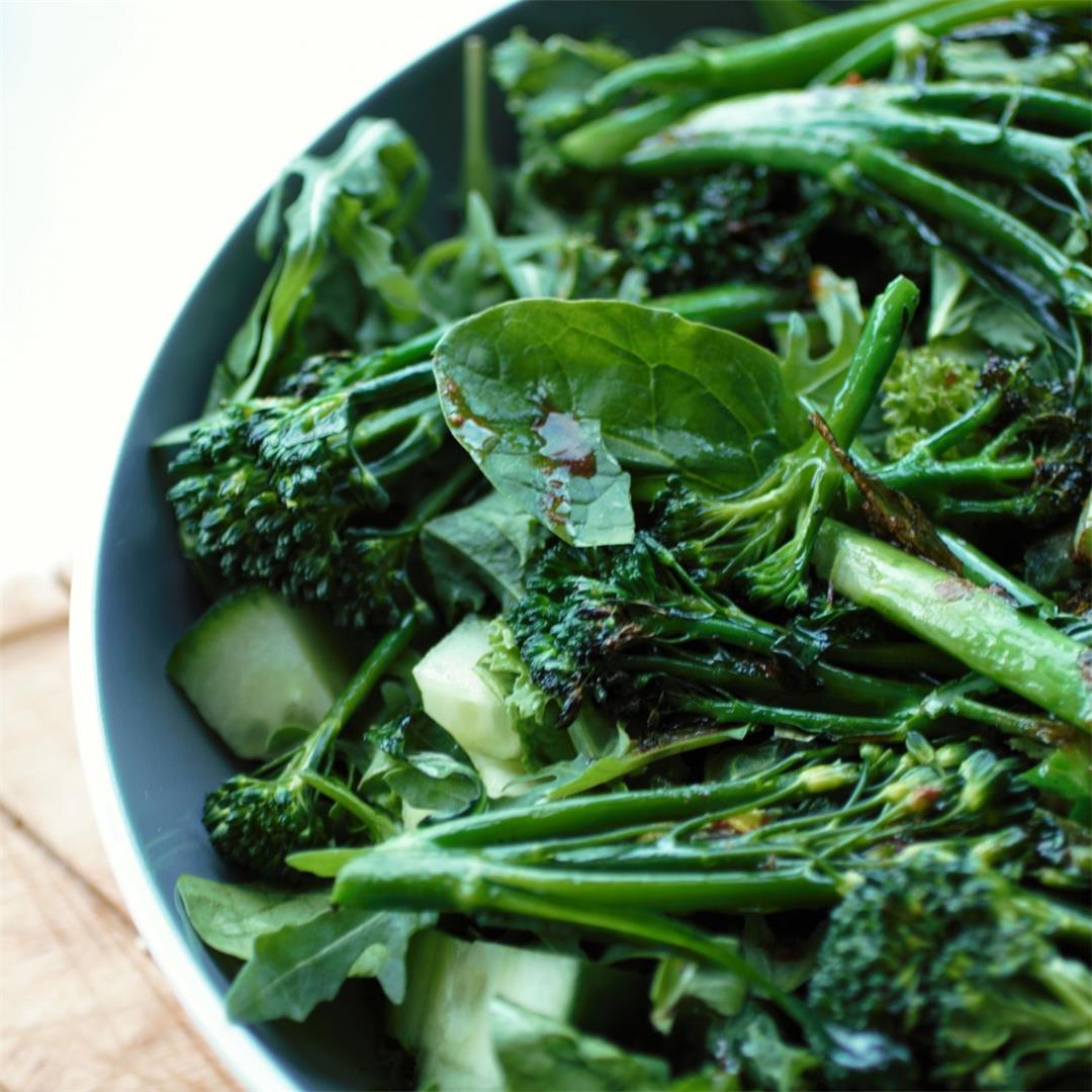 High Calcium Vegan Side Salad Recipe
