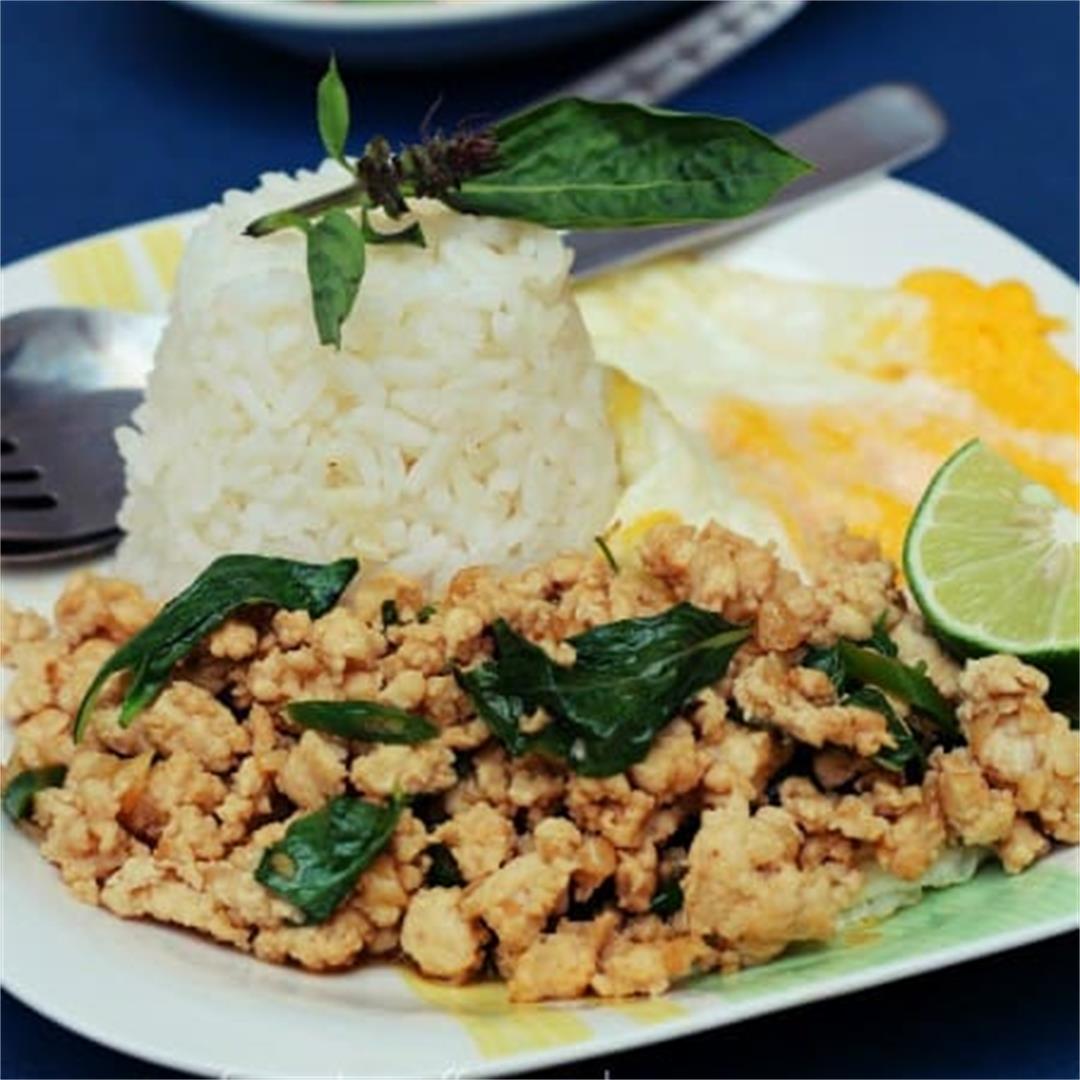AFF Thailand – Gai Pad Krapow (Thai Basil Minced Chicken)
