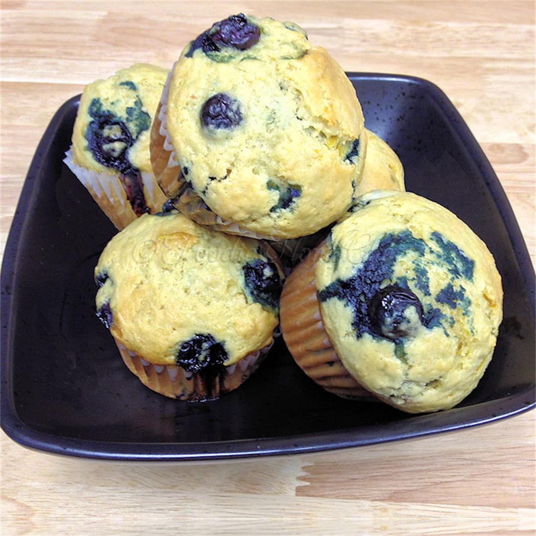 Zesty Blueberry Muffins