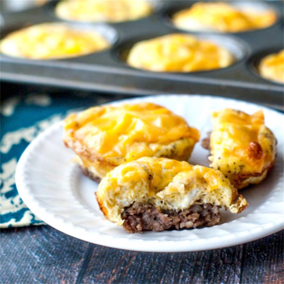 Keto Sausage Egg Muffins- Low Carb Breakfast On the Go
