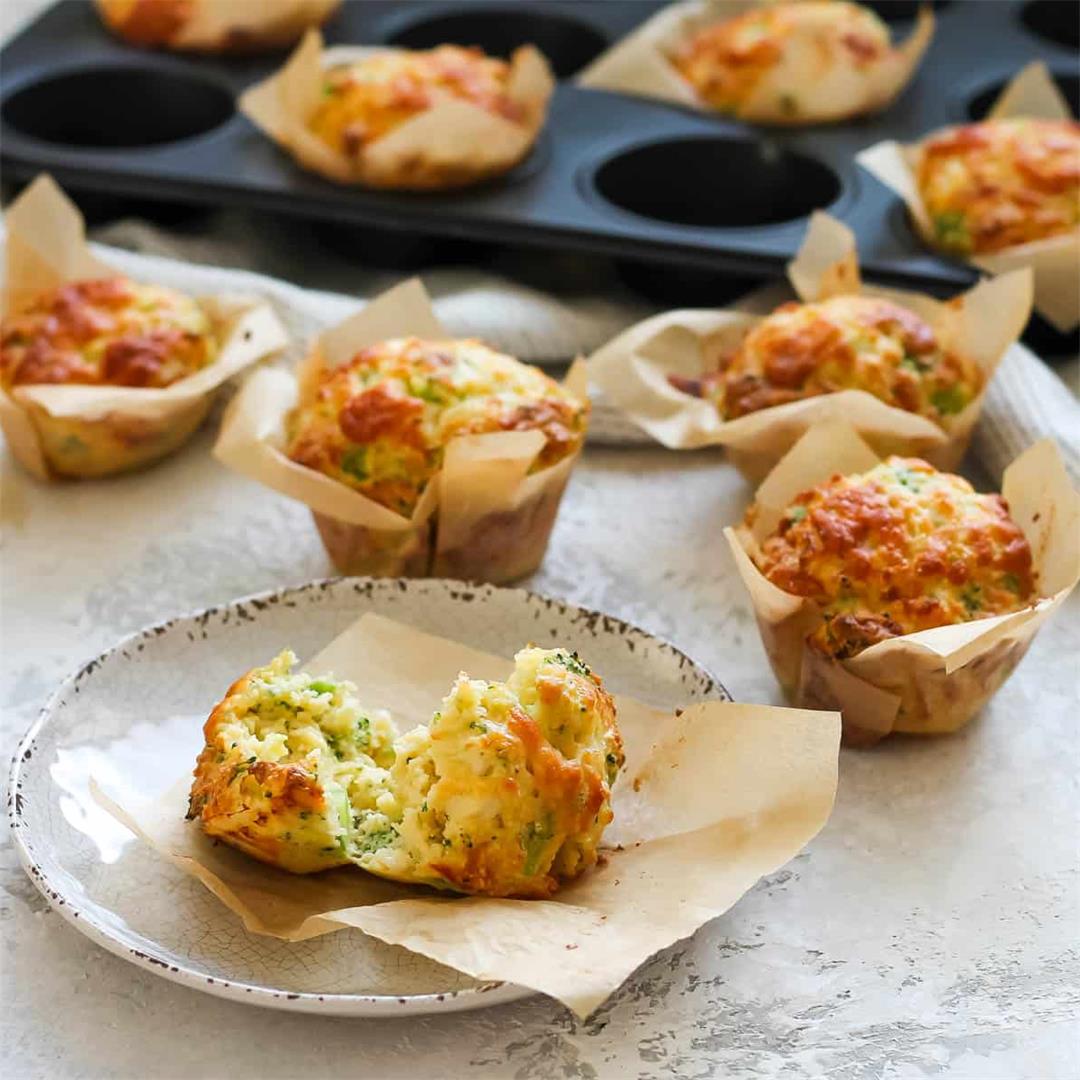 Savory Cottage Cheese Muffins
