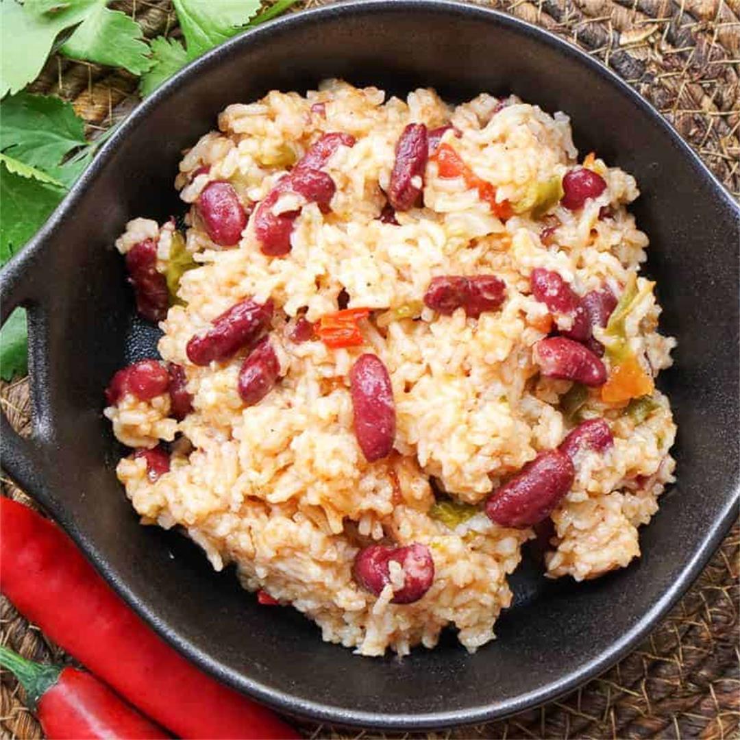 Instant Pot Rice And Beans Recipe