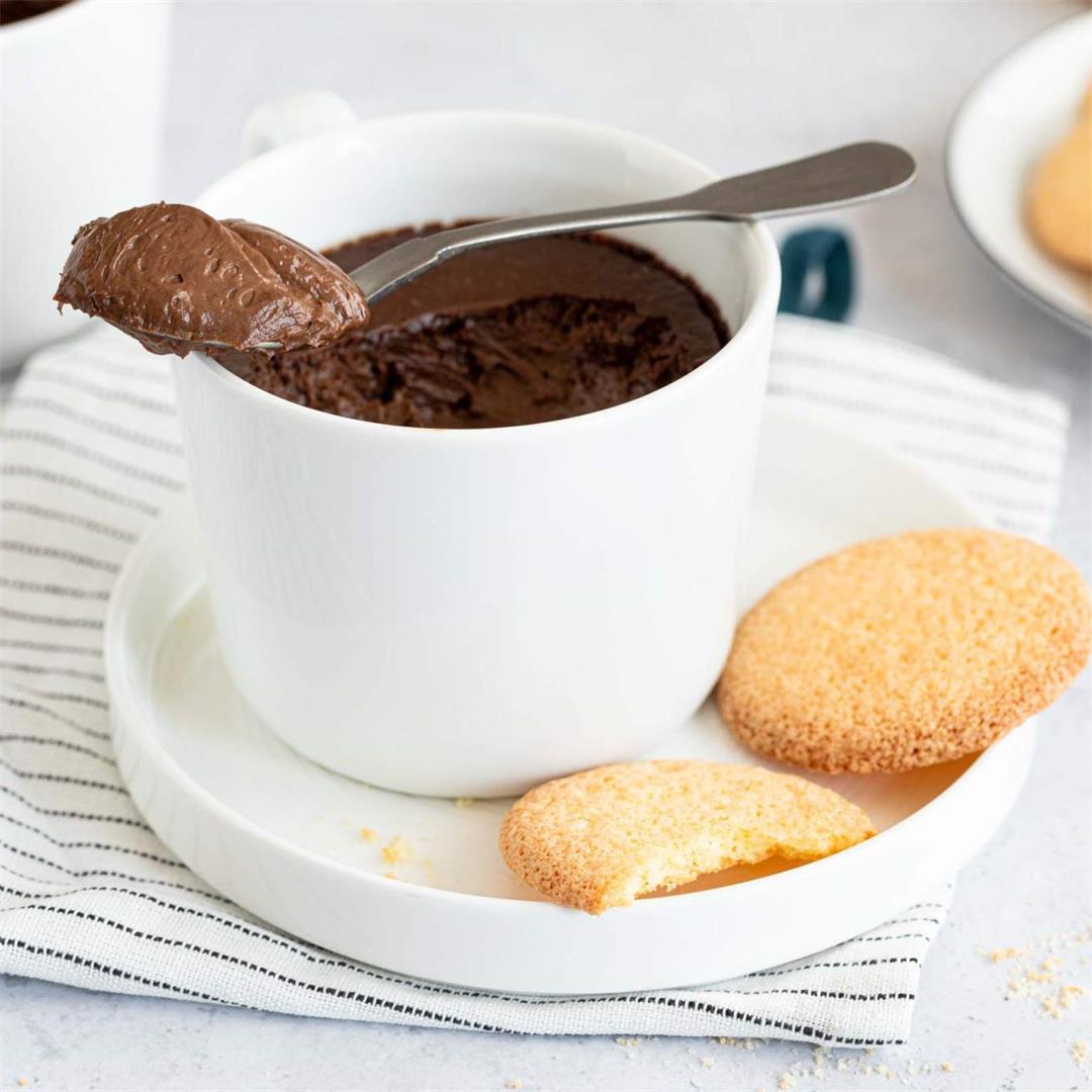 Chocolate Pots de Creme with Espresso