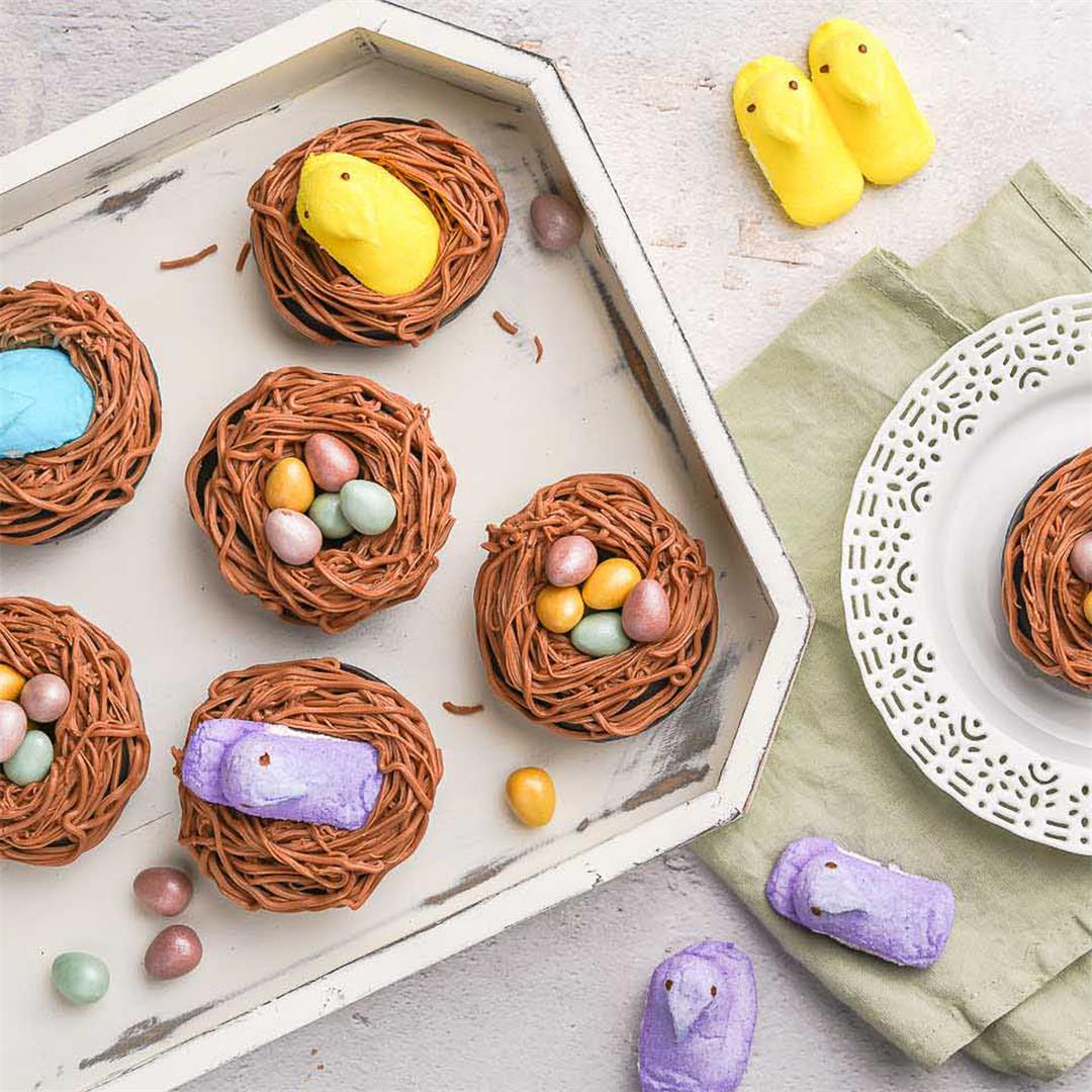 Easter Nest Donuts
