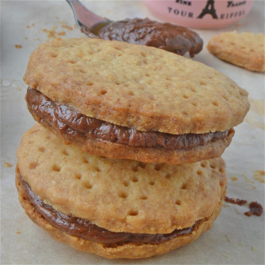 Shortbread Sandwich Biscuits — Tasty Food for Busy Mums Baking