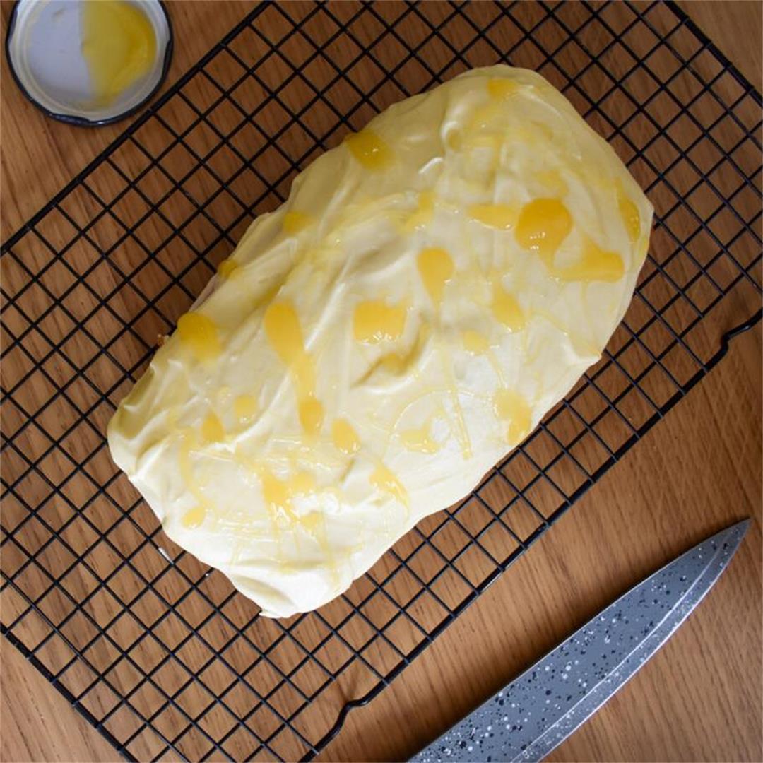 Lemon Curd Loaf Cake