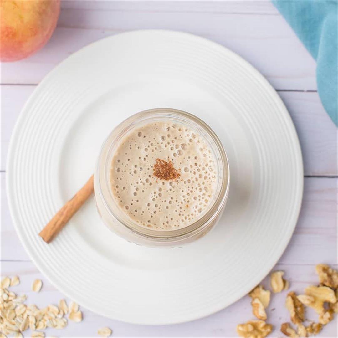 Cinnamon-Apple Smoothie with Oats