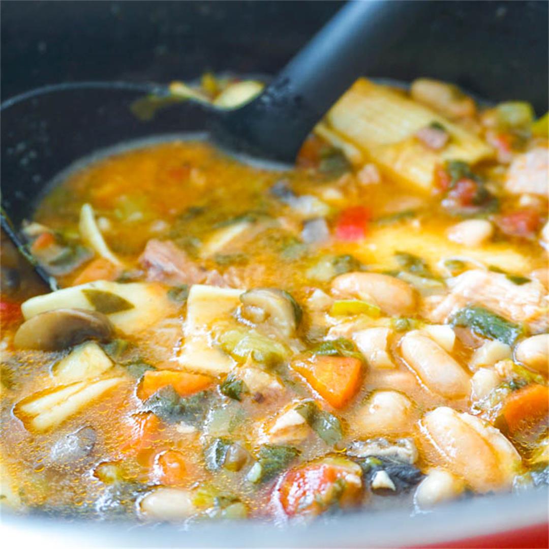Minestrone Turkey Soup Recipe