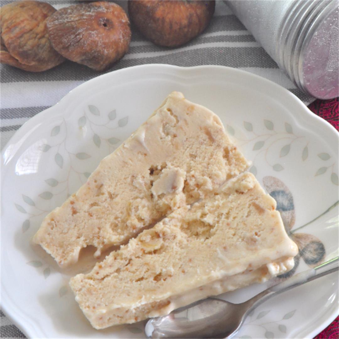 Dried Fig (Anjeer) Kulfi in Ice Cream Maker