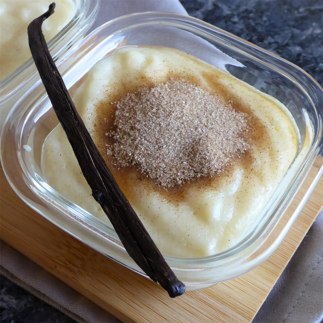 Best German vanilla semolina pudding (Grießbrei)