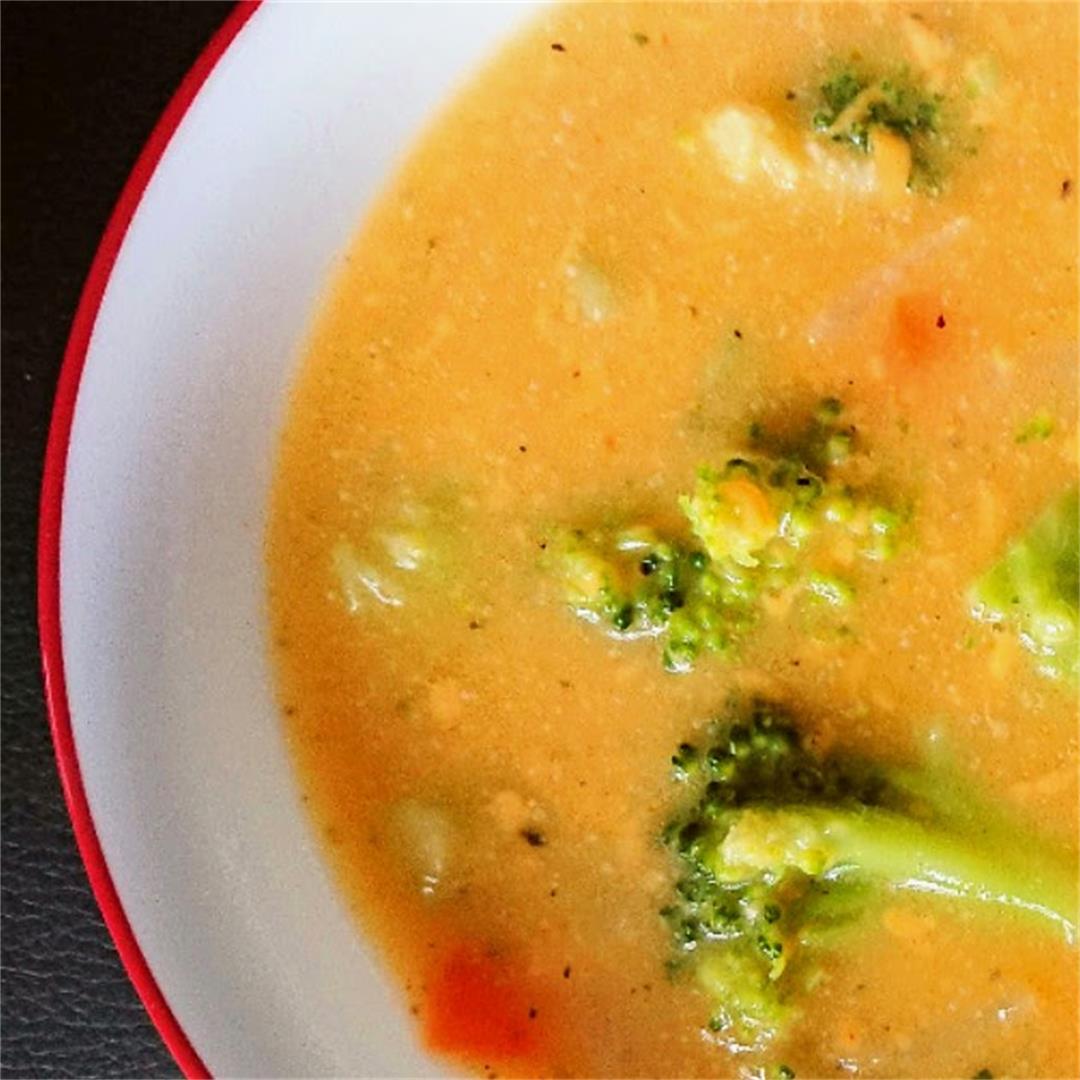 Allergy Friendly Panera Broccoli Cheddar Soup