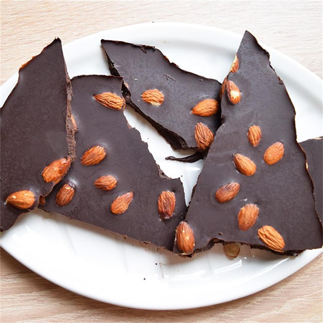 Vegan Almond Dark Chocolate