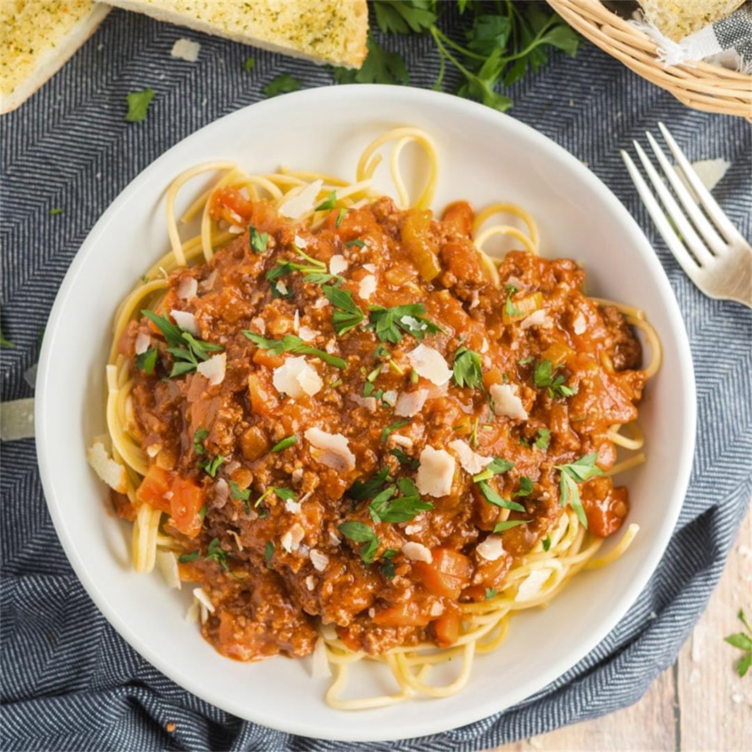 Easy and Tasty Spaghetti Bolognese