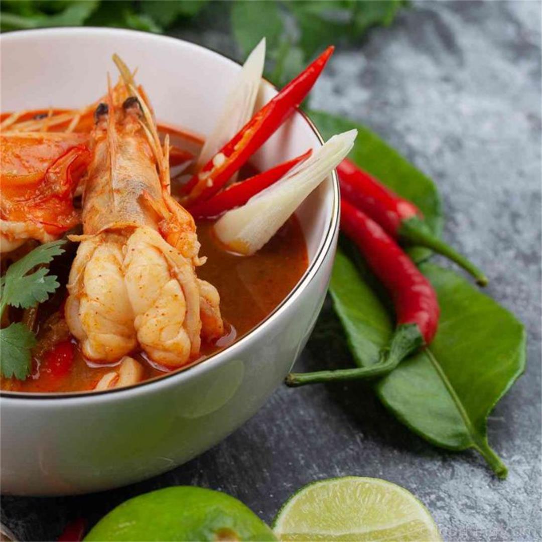 Tom Yum Goong Thai Spicy Soup