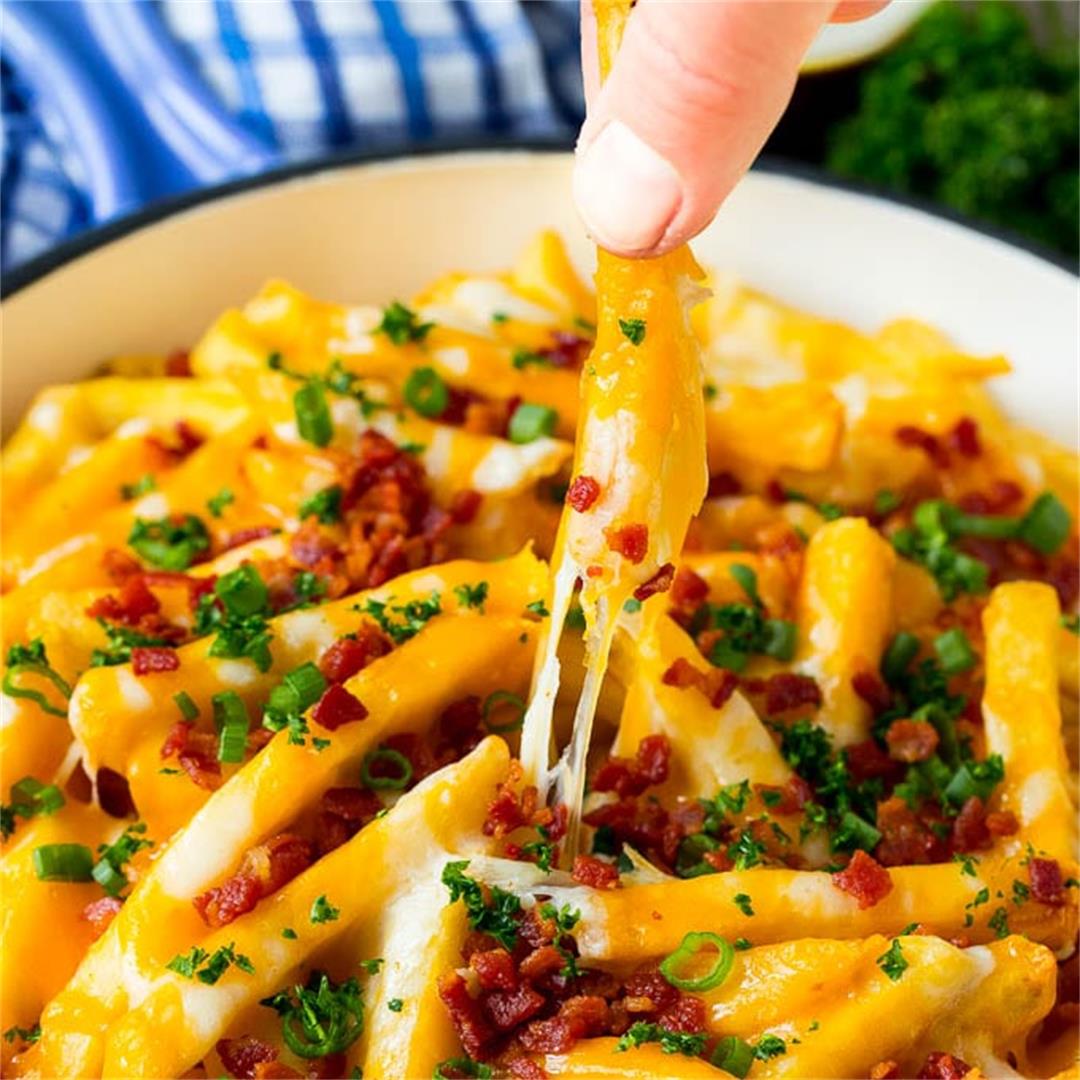 Cheese Fries with Bacon